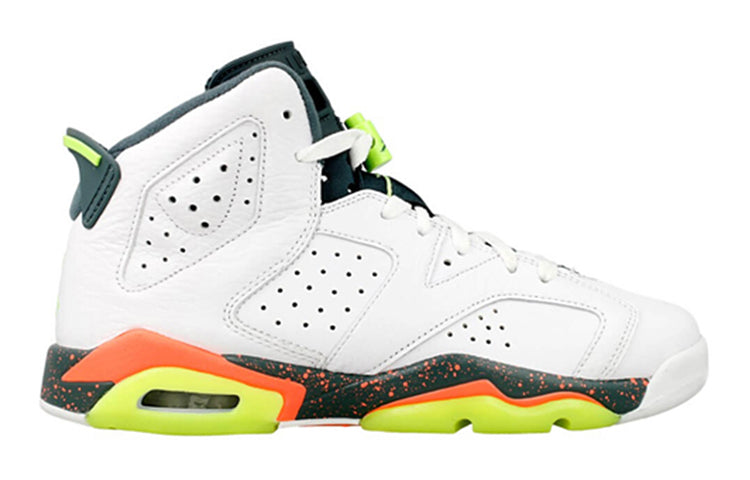 Air Jordan 6 Retro BG Ghost Green 384665-114