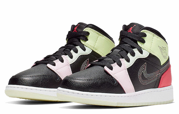 Air Jordan 1 Mid SE GS Glow In The Dark AV5174-076