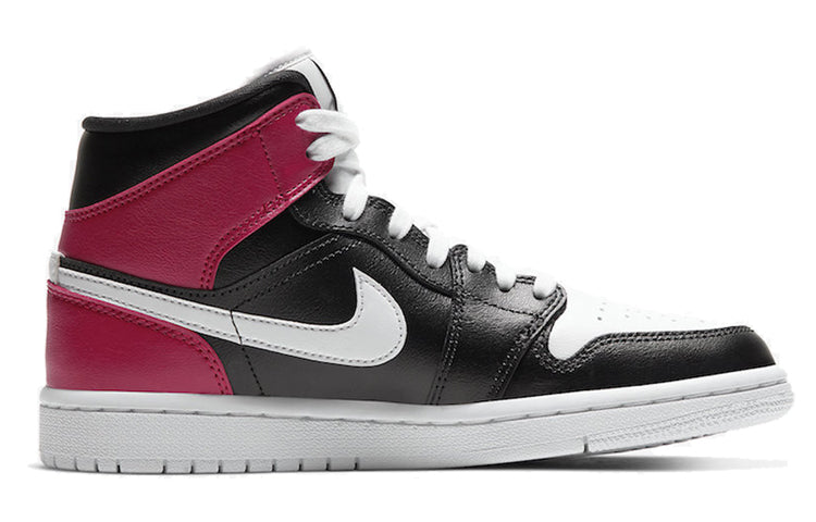 Womens WMNS Air Jordan 1 Mid Noble Red BQ6472-016