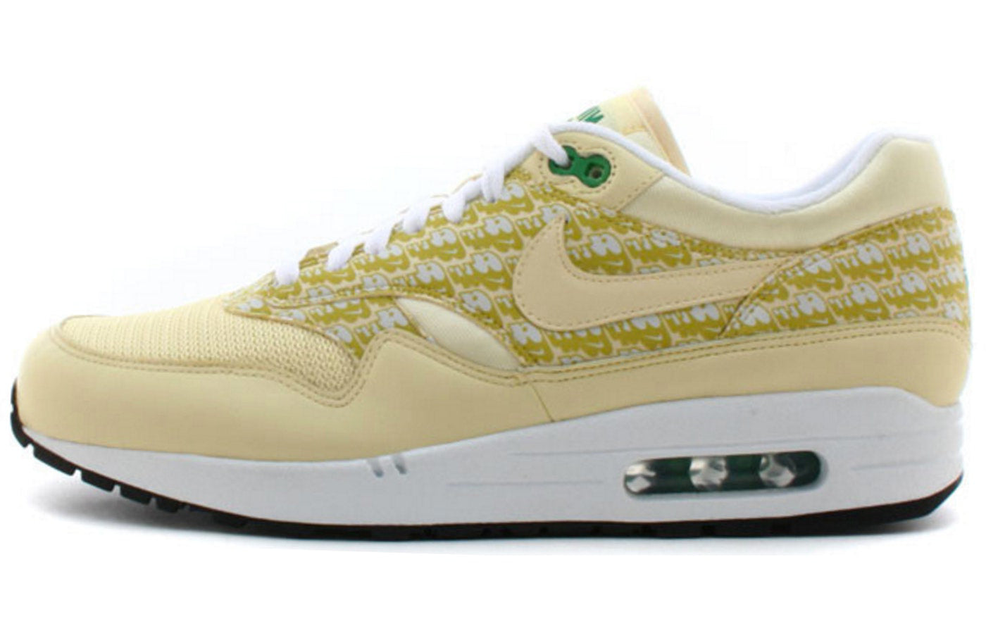 Nike Air Max 1 'Powerwall - Lemonade' Lemonade/Lemonade/White 314199-771 KICKSOVER