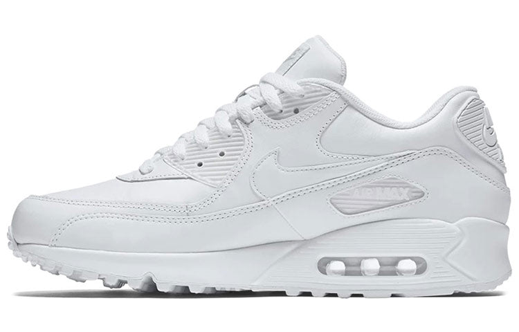 Nike Air Max 90 Leather White 302519-113 KICKSOVER