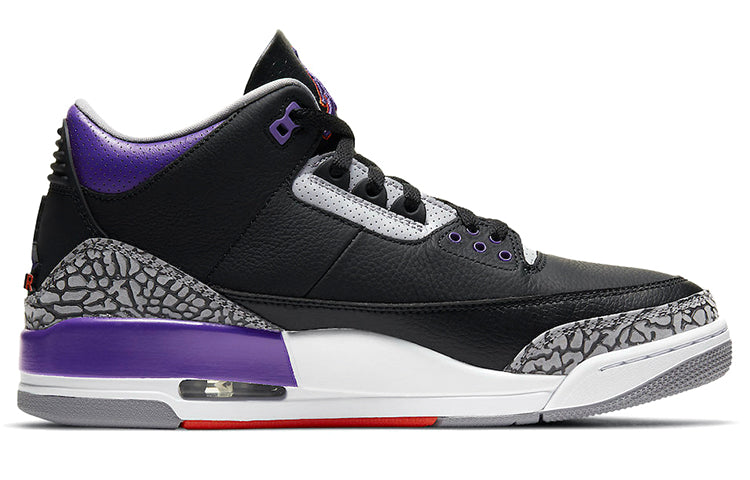 Air Jordan 3 Retro Black Court Purple CT8532-050