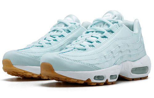 Nike Womens Air Max 95 'Fiberglass' Fiberglass/Fiberglass-White-Gum Yellow 919491-301 sneakmarks