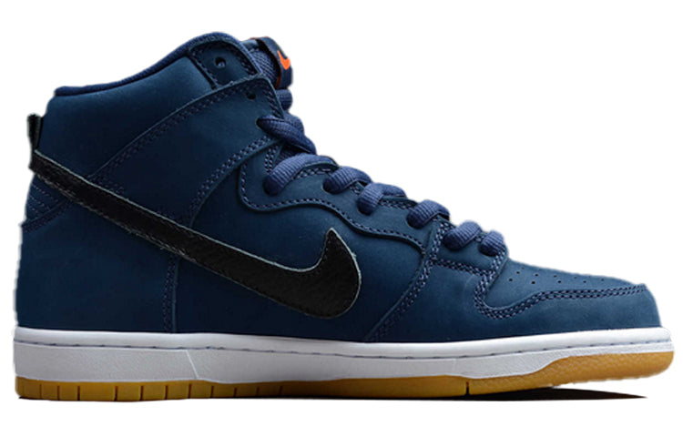 Nike SB Skateboard Dunk High Pro ISO Navy Blue CI2692-401 sneakmarks