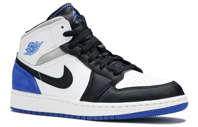 Air Jordan 1 Mid'Royal White' GS BQ6931-102