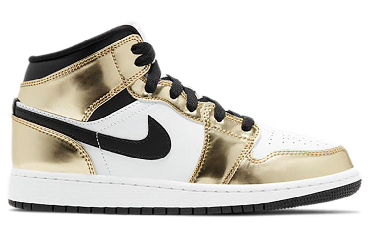 Air Jordan 1 Mid SE GS Metallic Gold DC1420-700