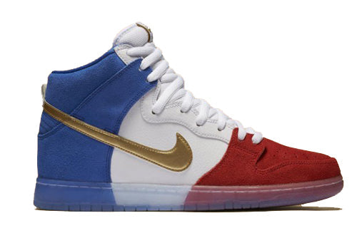 Nike SB Skateboard Dunk High Tricolor 313171-674