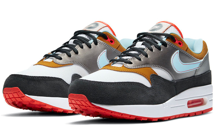 Nike Air Max 1 'Graffiti' White/Chutney/Dark Smoke Grey/Glacier Ice CZ8138-100 KICKSOVER