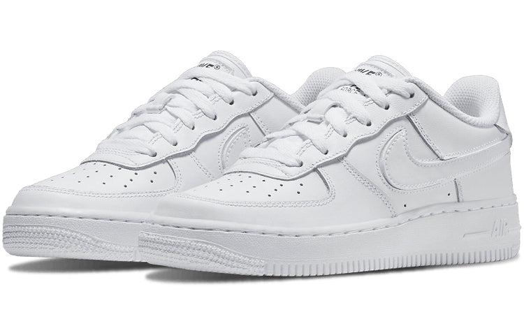 Nike Air Force 1 Low'All Star - Swoosh Pack' GS White/White-White AQ9942-100 KICKSOVER