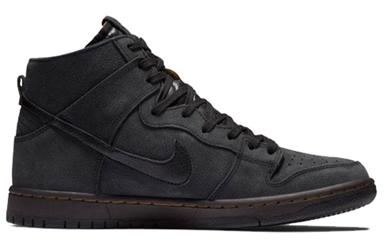 Nike Zoom Dunk High SB Skateboard Pro Deconstructed Premium Peat Moss Black-Velvet Brown-Peat Moss AR7620-002