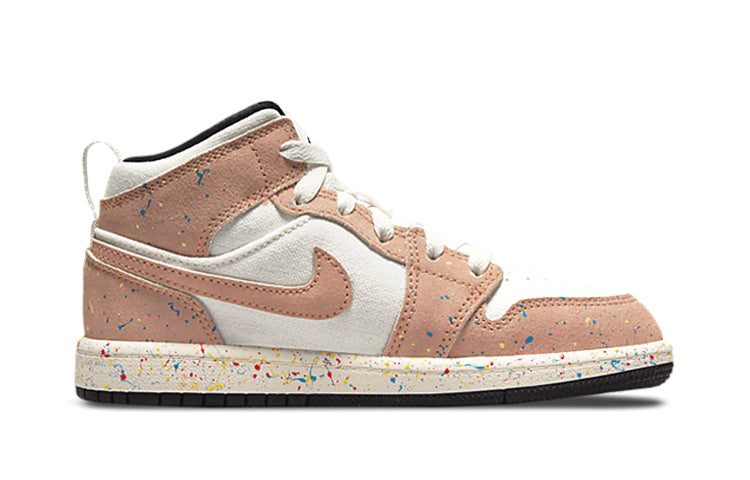 Air Jordan 1 Mid SE Splatter BP DA8007-100