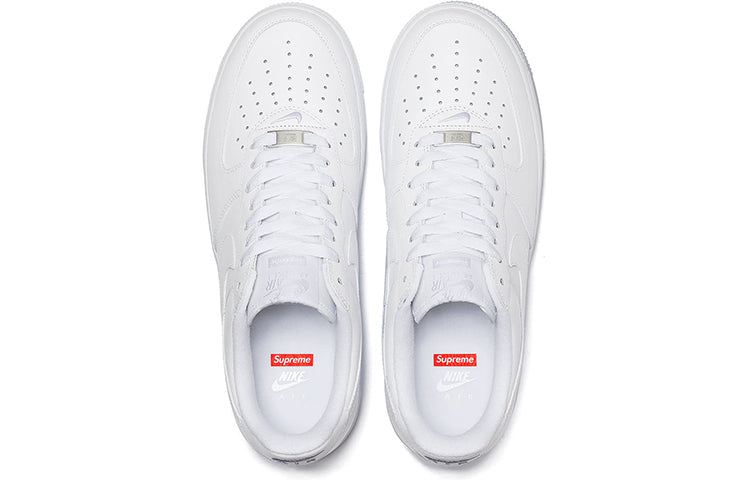 Nike Air Force 1 Low Supreme - White CU9225-100 KICKSOVER