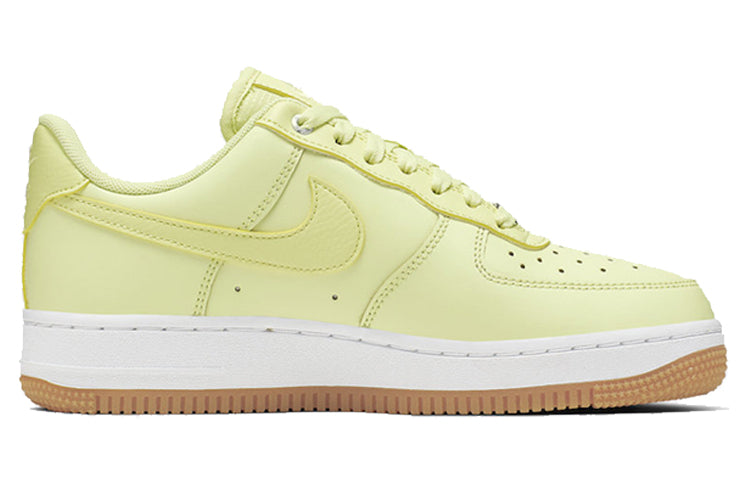 Nike Womens Air Force 1 Low Premium Luminous Green Luminous Green/Gum Medium Brown-White 896185-302 KICKSOVER