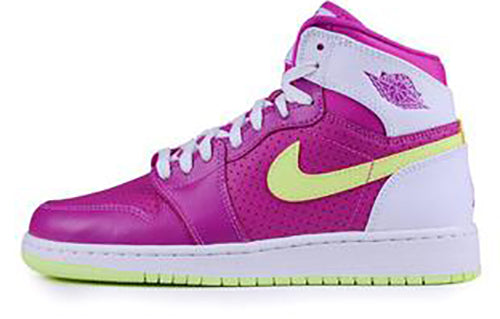 Air Jordan 1 Retro High GG 'Fuchsia Flash' Fuchsia Flash/Liquid Lime-White 332148-509