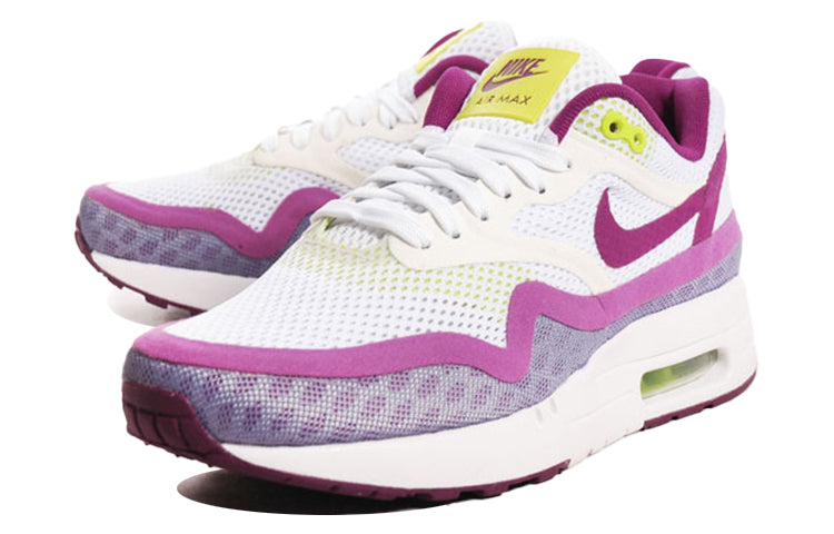 Nike Womens Air Max 1 BR White Bright Grape 644443-100 KICKSOVER