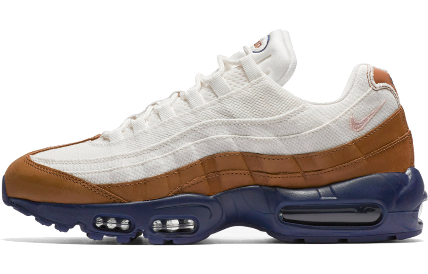 Nike Air Max 95 Premium 'Ale Brown' Ale Brown/Pearl Pink-Midnight Navy 538416-200 sneakmarks