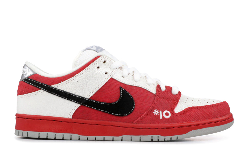 Nike Dunk Low Premium SB Skateboard 'Roller Derby' Varsity Red/Black-White-Wolf Grey 313170-601