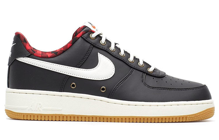 Nike Air Force 1 Low '07 LV8 'Lumberjack Pack' Black/Sail/Action Red/Gum Light Brown 718152-015 KICKSOVER