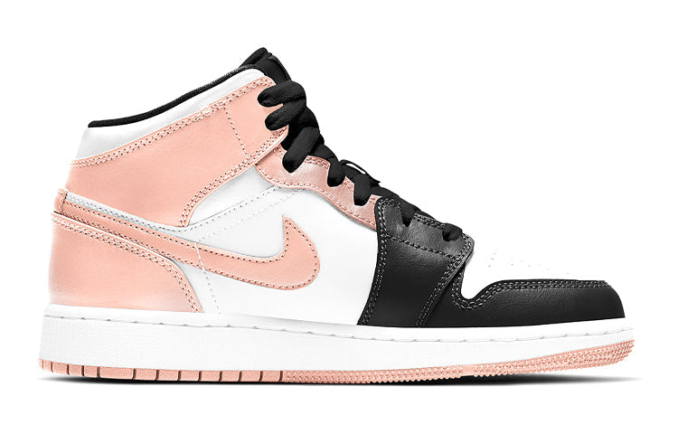 Air Jordan 1 Mid Crimson Tint (GS) Arctic Orange Black Toe (GS) 554725-133