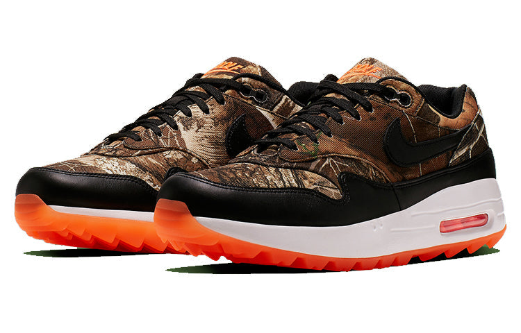 Nike Air Max 1 Golf NRG 'Realtree Camo' Baroque Brown/Total Orange/Summit White/Black BQ4804-210 KICKSOVER