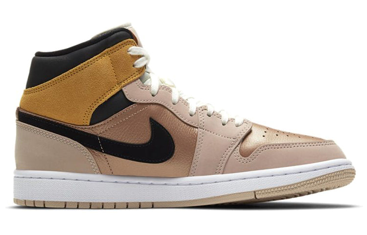 Womens WMNS Air Jordan 1 Mid SE Particle Brown DD2224-200