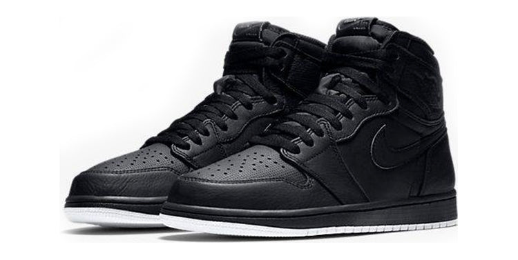 Air Jordan 1 Mid BG Black 554725-044