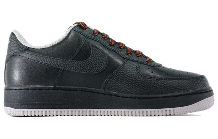 Nike Air Force 1 Low 'Detroit Away' Black/Black/Atmosphere Grey-Turf Orange CD7789-001 KICKSOVER