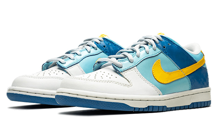 Nike Air Dunk Low'Splash' GS Splash/Yellow Ochre-Powder Blue-Dark Maroon 309601-471
