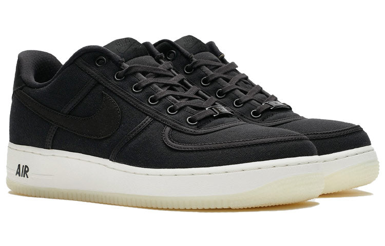 Nike Air Force 1 Low Retro QS Canvas - Black AH1067-004 KICKSOVER