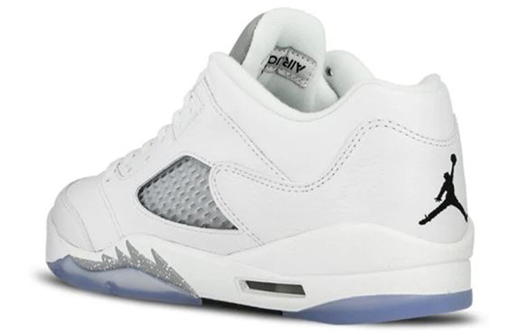 Air Jordan 5 Retro Low GG White Metallic Silver 819172-122