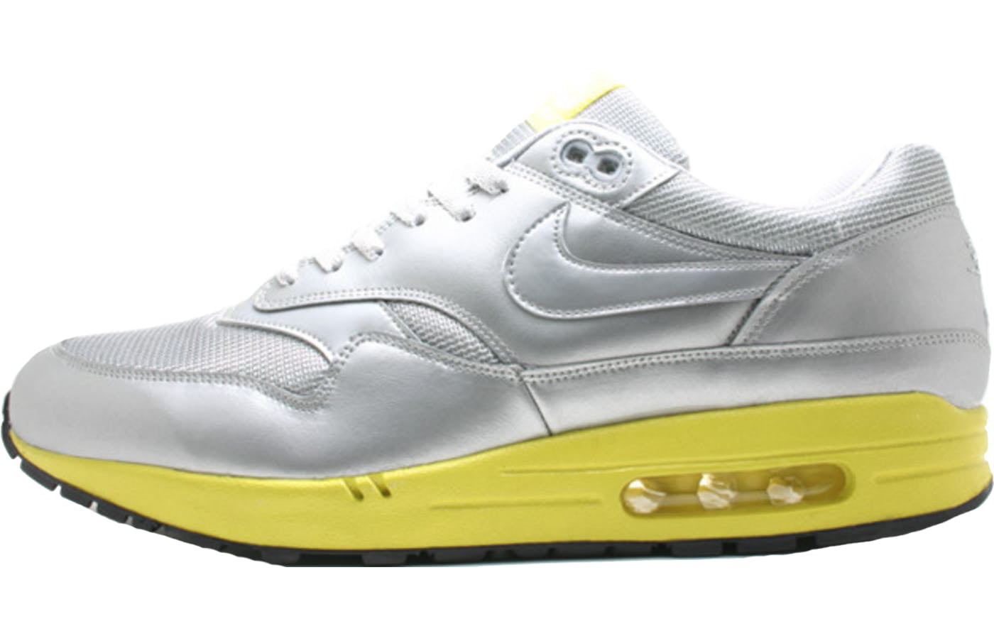 Nike Air Max 1 Premium 'CMYK Pack' Metallic Silver/Metallic Silver/Zest/Anthracite 309717-002 KICKSOVER