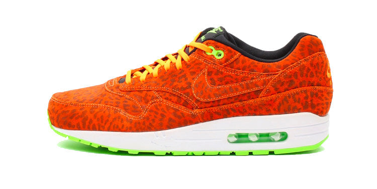 Nike Air Max 1 Fb 'Orange Leopard' Bright Citrus/Bright Citrus/White/Fresh Lime 579920-881 KICKSOVER