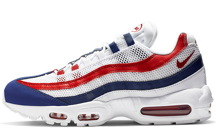 Nike Air Max 95 'USA' White/Gym Red-Deep Royal Blue CJ9926-100 sneakmarks