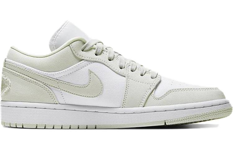 Womens WMNS Air Jordan 1 Low 'Spruce Aura' White/Spruce Aura/Spruce Aura CW1381-003