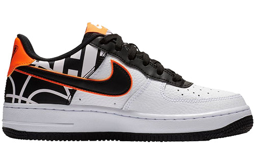 Nike Air Force 1 Low LV8 GS White/Black-Orange 820438-109 KICKSOVER