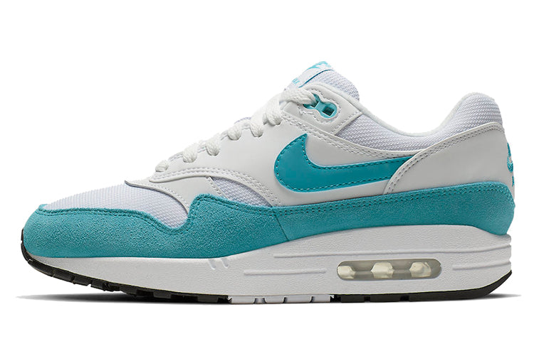 Nike Womens Air Max 1 'Light Blue Fury' White/Light Blue Fury/Black 319986-117 KICKSOVER