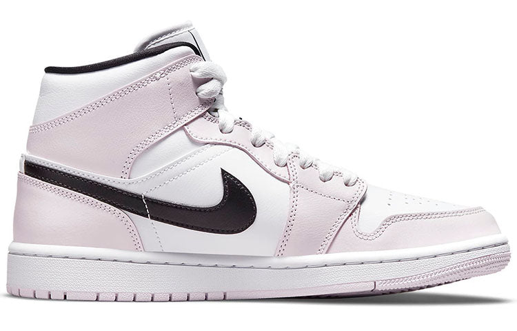 Womens WMNS Air Jordan 1 MId Barely Rose BQ6472-500