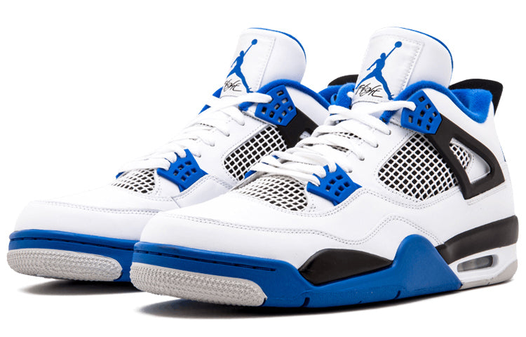 Air Jordan 4 Retro White - Motorsports 308497-117