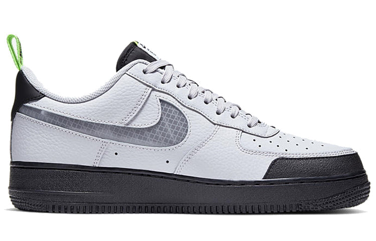 Nike Air Force 1 Low 'Under Construction - Grey' Vast Grey/Gunsmoke/Black/Electric Green BQ4421-001 KICKSOVER