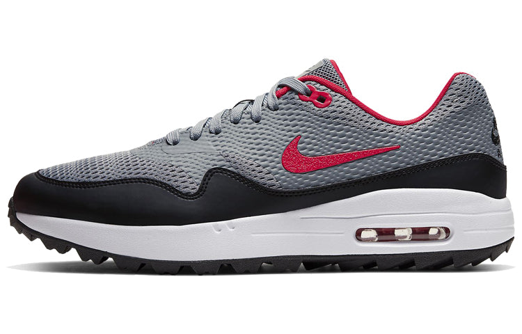 Nike Air Max 1 Golf 'Particle Grey Red' Particle Grey/Black/White/University Red CI7576-002 KICKSOVER