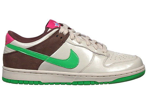 Nike Womens WMNS Dunk Low Premium Birch/Green Bean-Dark Cinder-Lake Blue 314384-231