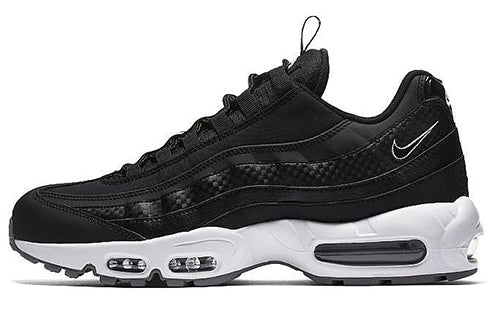 Nike Air Max 95 SE 'Pull Tab' Black/White/Cool Grey/Black AQ4129-002 sneakmarks