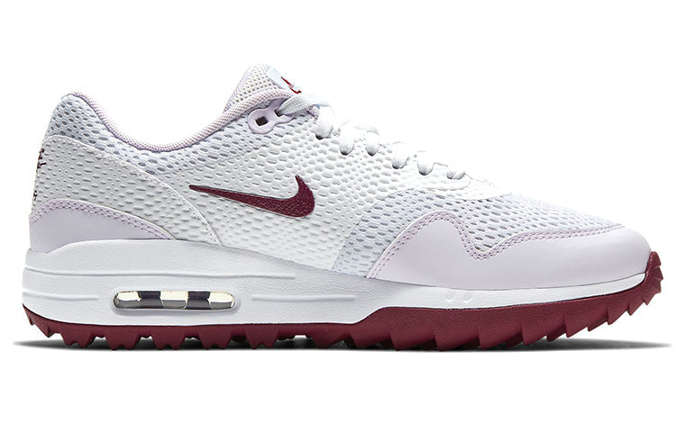 Nike Womens Air Max 1 G 'White Barely Grape' White/Barely Grape/Villain Red CI7736-103 KICKSOVER