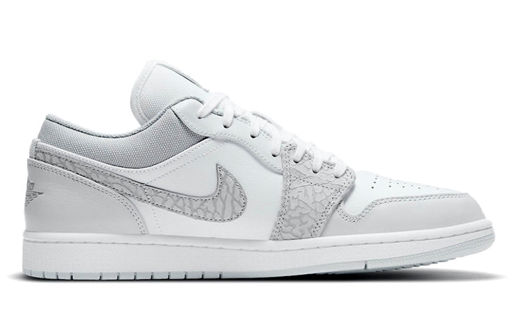 Air Jordan 1 Low Premium 'Elephant Print' Smoke Grey Elephant DH4269-100