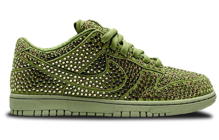 Nike Cactus Plant Flea Market x Swarovski x Dunk Low 'Spiral Sage' Spiral Sage/Spiral Sage CZ2670-300