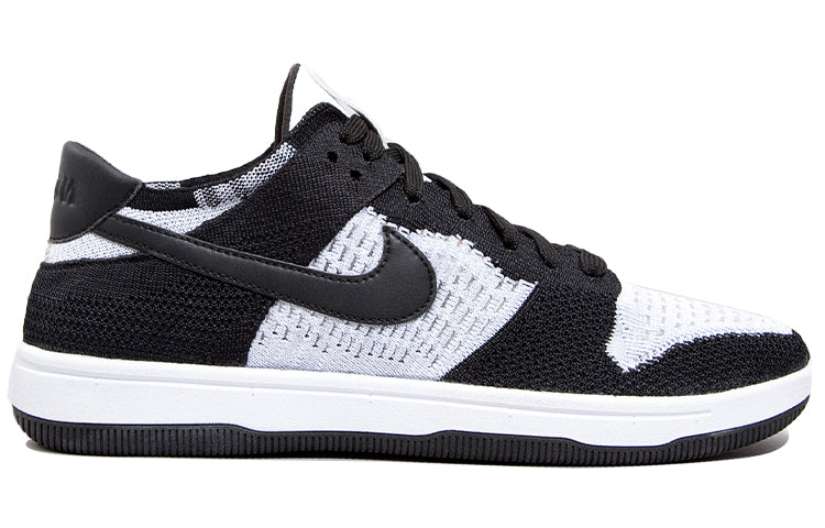 Nike Dunk Low Flyknit White Black 917746-100