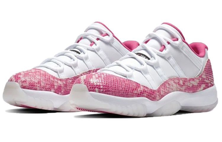 Womens Air Jordan 11 Retro Low Pink Snakeskin AH7860-106