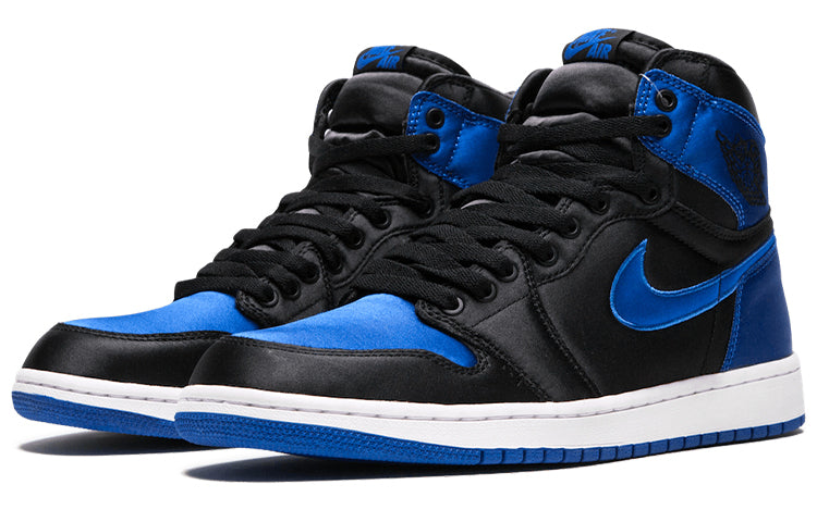 Air Jordan 1 Retro High EP 'Satin Royal' Black/Varsity Royal-White 921193-007