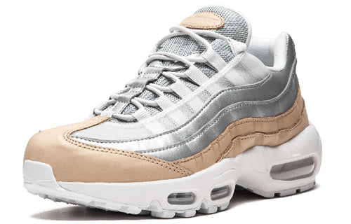 Nike Womens Air Max 95 SE PRM Pure Platinum AH8697-002 sneakmarks