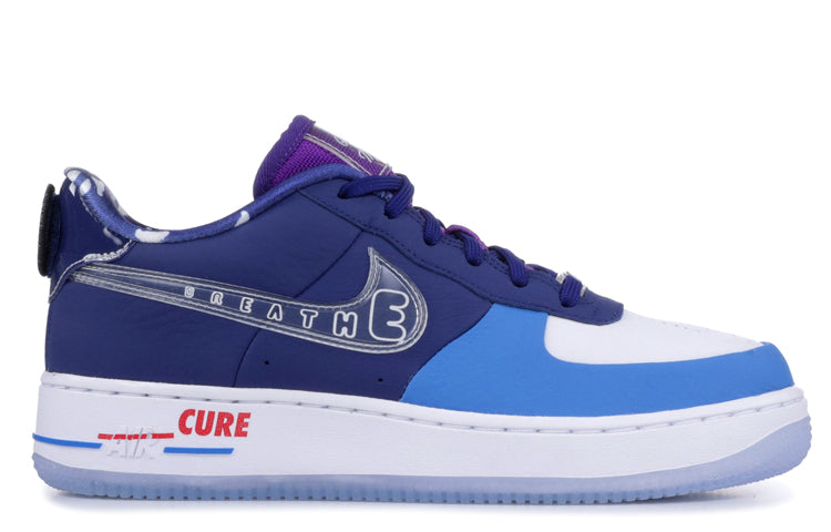 Nike Air Force 1 Low'Doernbecher' 2018 GS Deep Royal Blue/Light Photo Blue-Voltage Purple-Clear BV7251-400 KICKSOVER